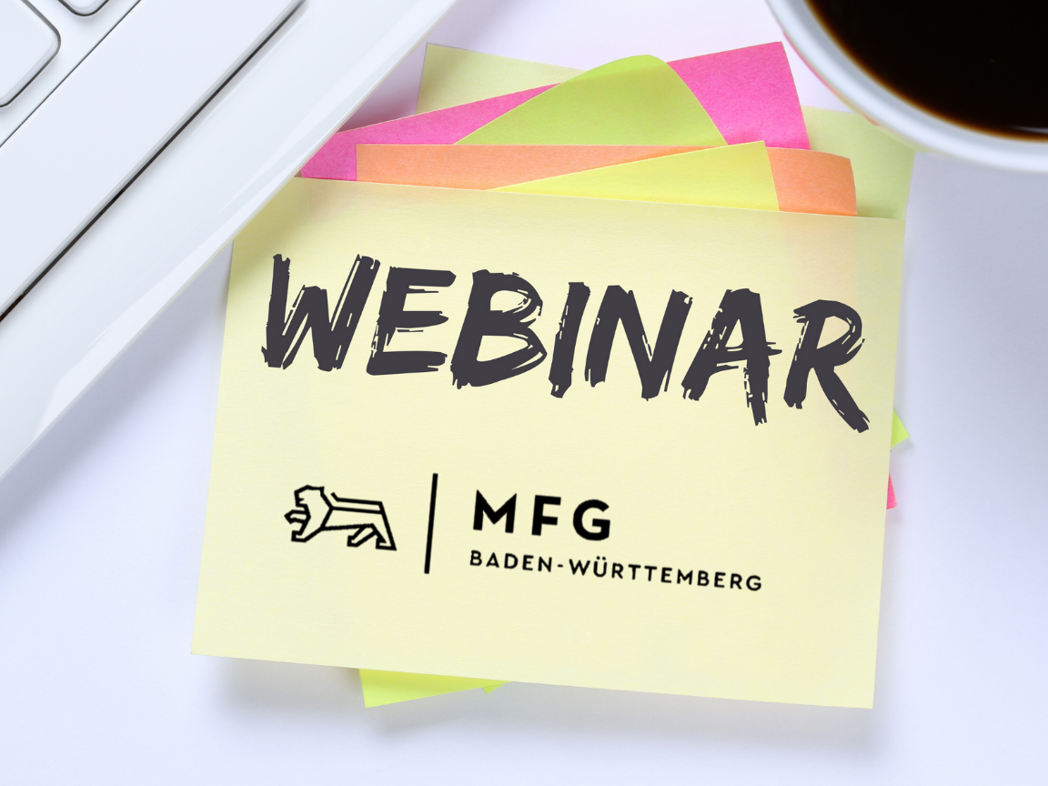 Webinar: Storytelling für Social Media – Online-Marketing selber machen, Veranstalter: MFG Medien- und Filmgesellschaft Baden-Württemberg mbH Webinar: Storytelling für Social Media – Online-Marketing selber machen, Veranstalter: MFG Medien- und Filmgesellschaft Baden-Württemberg mbH