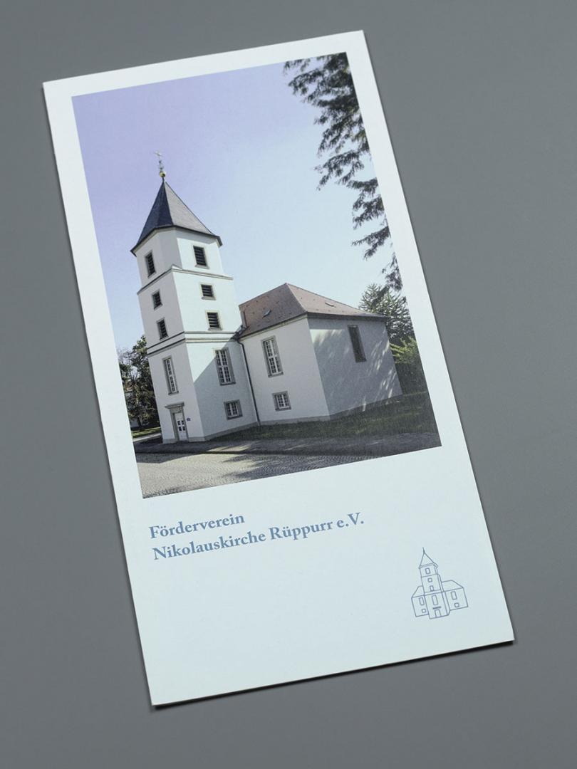 Förderverein Nikolauskirche Rüppurr Flyer