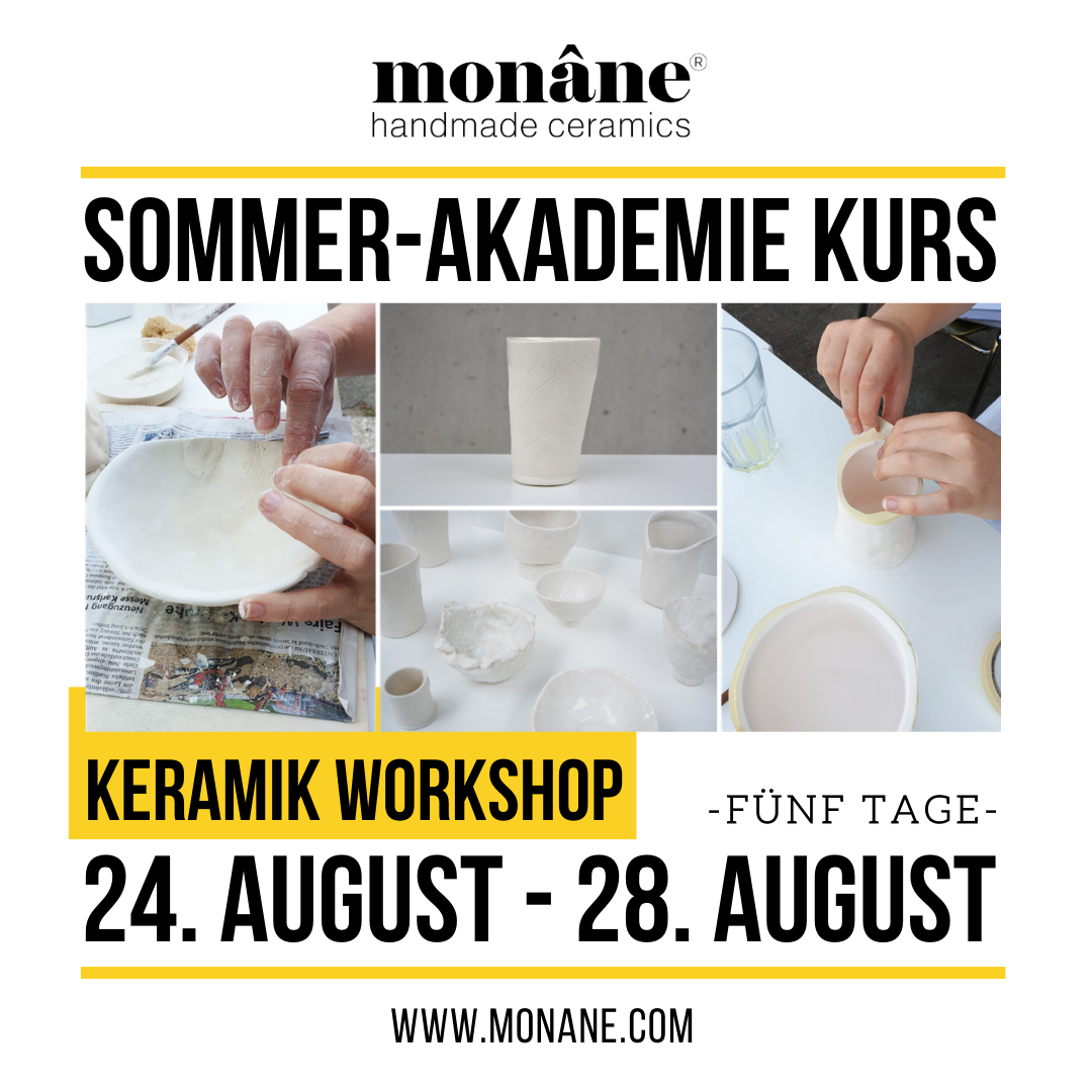 SOMMER AKADEMIE KARLSRUHE: Mein Gefäss - mein Genuss monane_workshop_Sommerakademie_3
