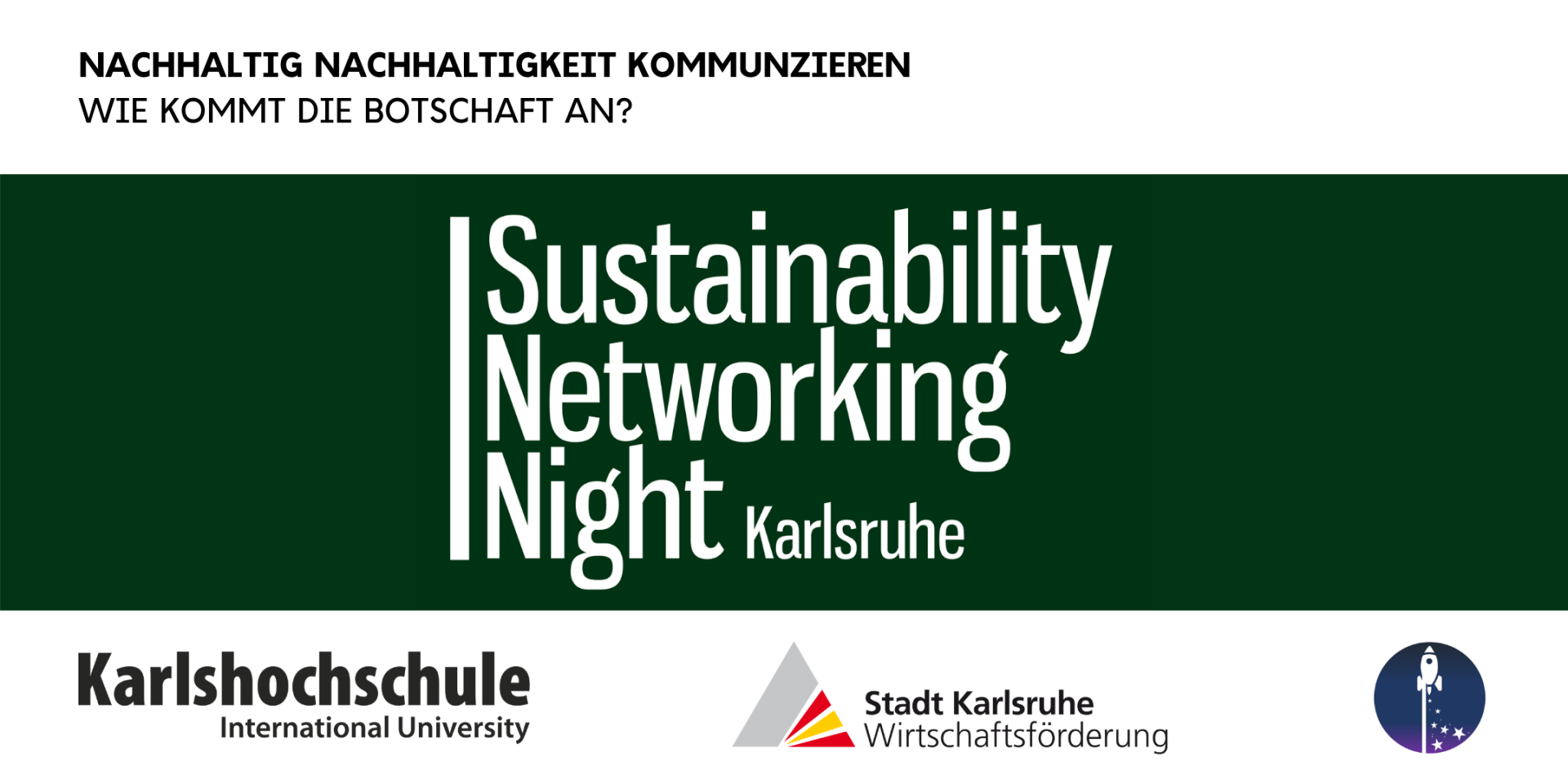Sustainability Networking Night Karlsruhe, Bild: STARTUPTAINMENT  