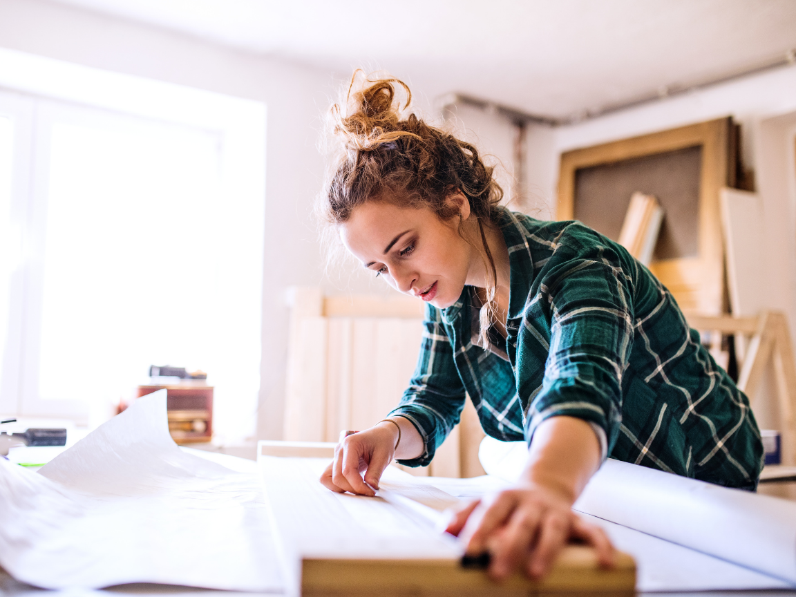 Handwerkerin, Bild:Canva Handwerkerin, Bild:Canva