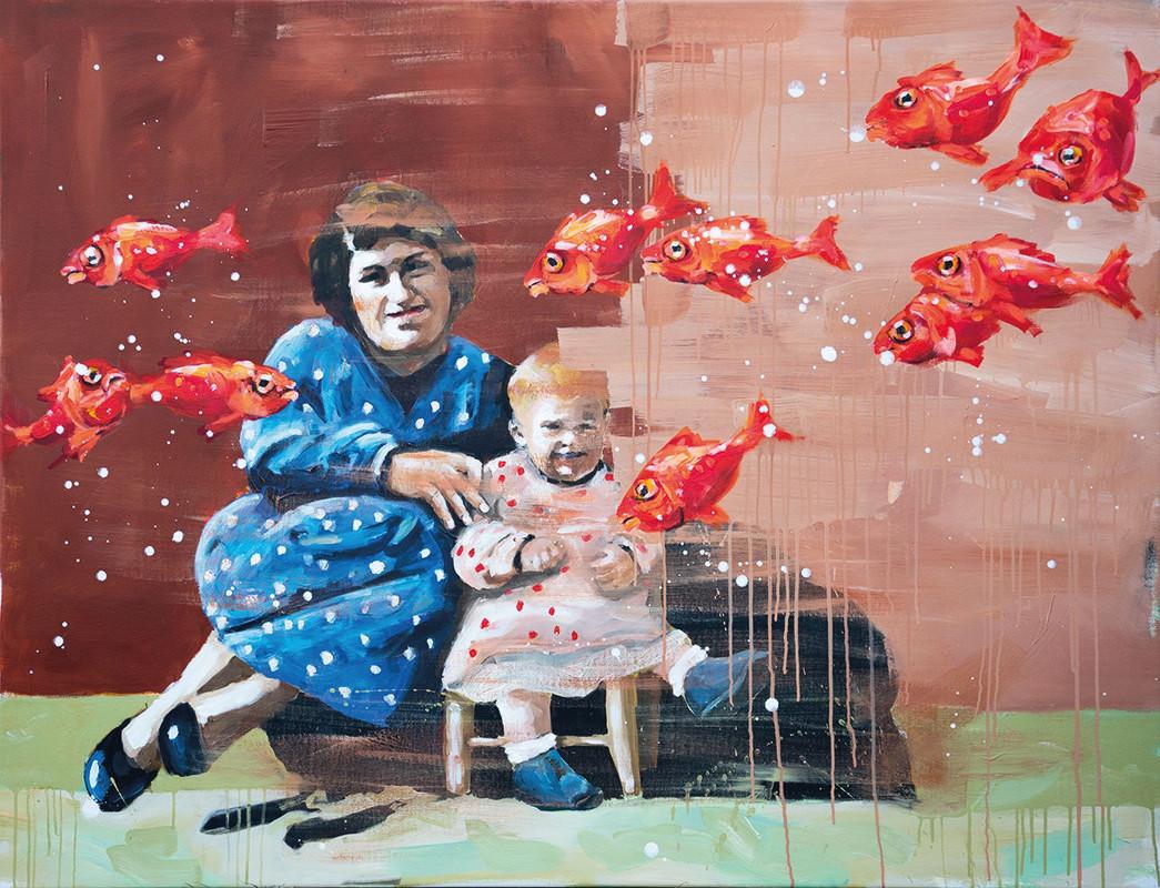 Gloria Keller, Acrylmalerei