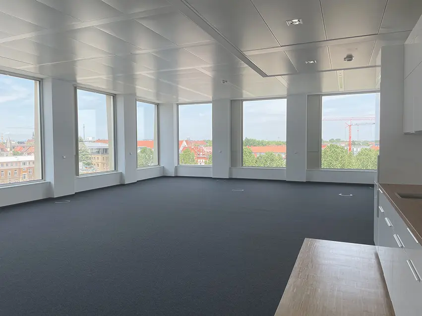 Repräsentative Büroräume mit Dachterrasse zu vermieten-Innenraum, Foto: aramido GmbH