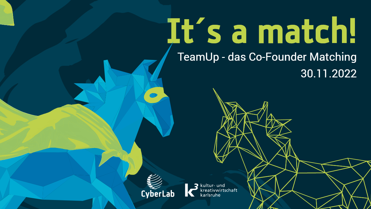 TeamUp Co-Founder Matching, Bild: CyberLab TeamUp Co-Founder Matching, Bild: CyberLab