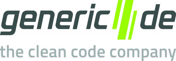 Logo der generic.de software technologies AG - the clean code company Logo der generic.de software technologies AG